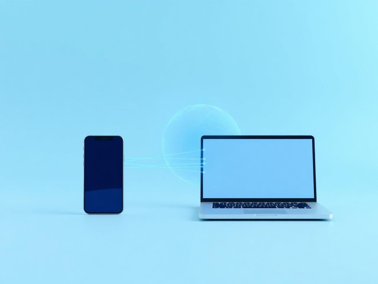 QuickQ 全球网络加速示意图